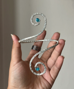 Silver Queen Arm Cuff